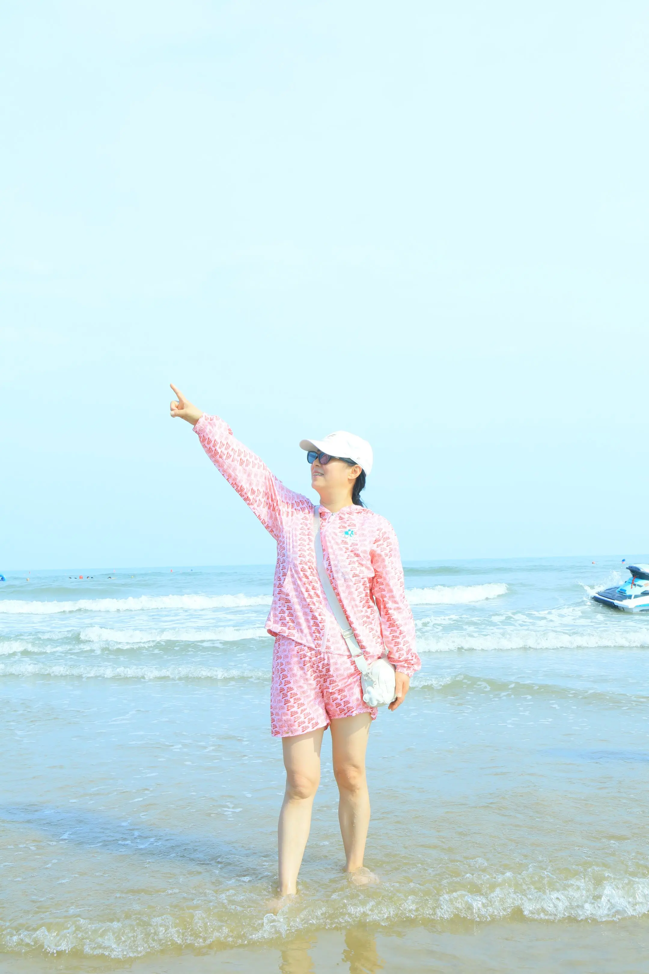 大海感觉真好