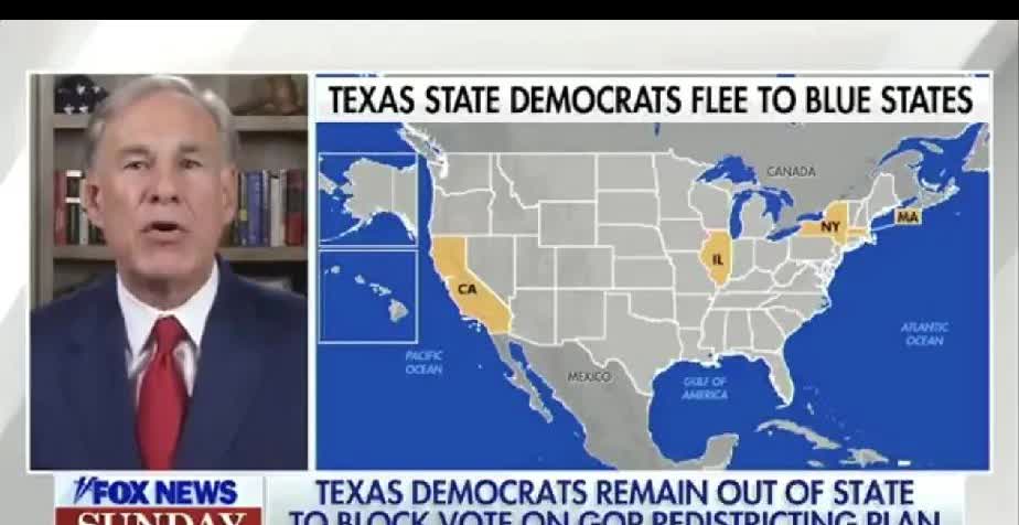 🇺🇸州长阿博特：随着民众涌向红州，民主党州正在失去权力“如果你看看加