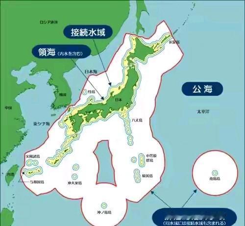 不能再让日本继续划下去，日本陆地面积38万平方公里，全世界排名61名，整天这里划