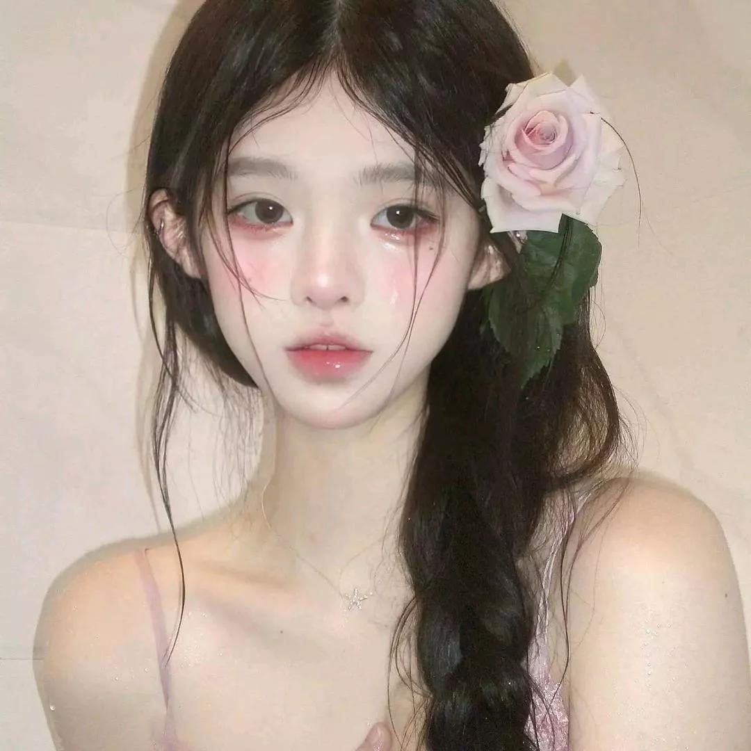 梦幻少女风，粉嫩玫瑰，水润肌肤，少女心爆棚梦幻少女感梦幻少女风玫粉色系玫瑰