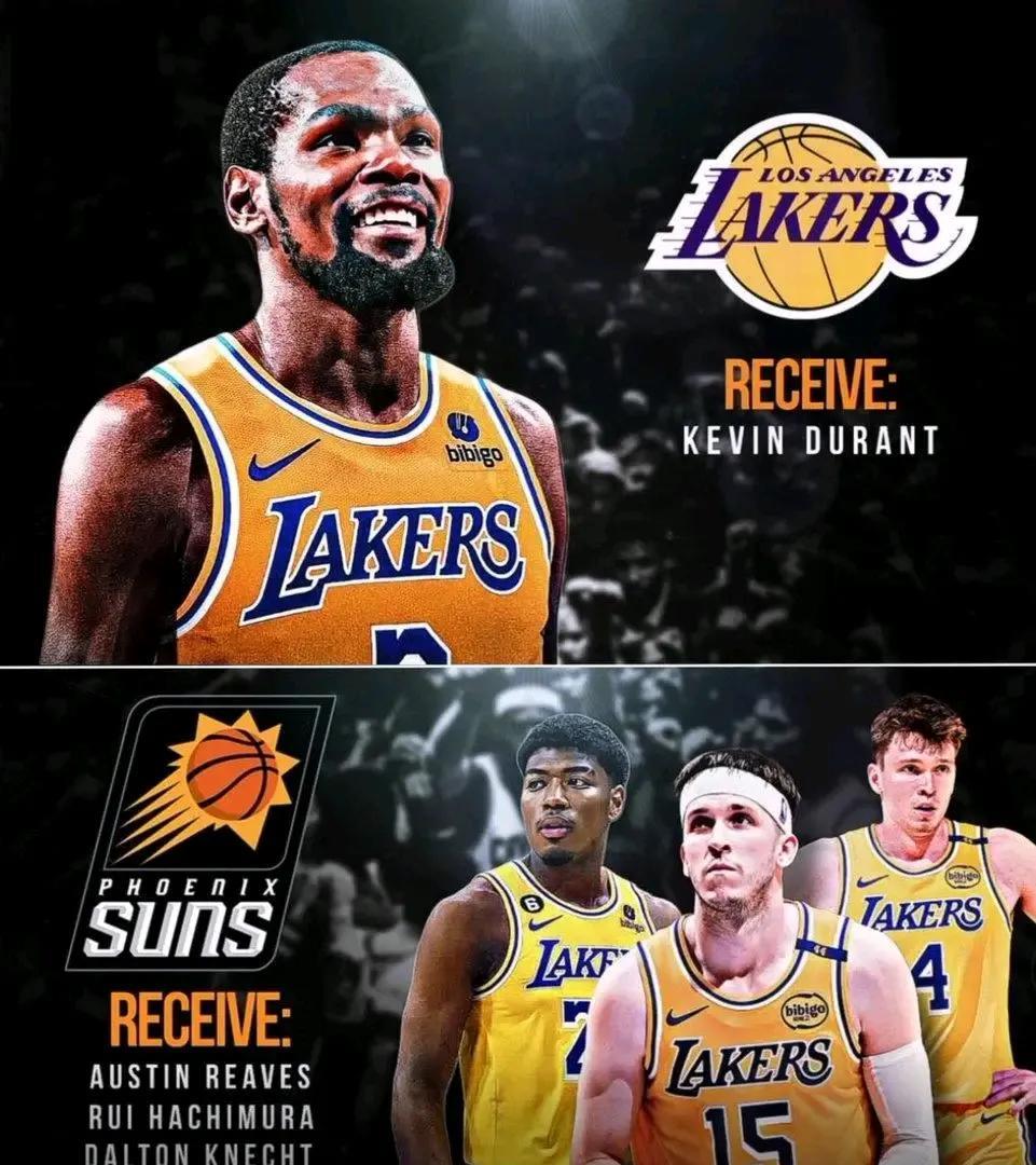 换遍全联盟之杜兰特去湖人！最近LeBron_legacy更新了自己的媒体发布了