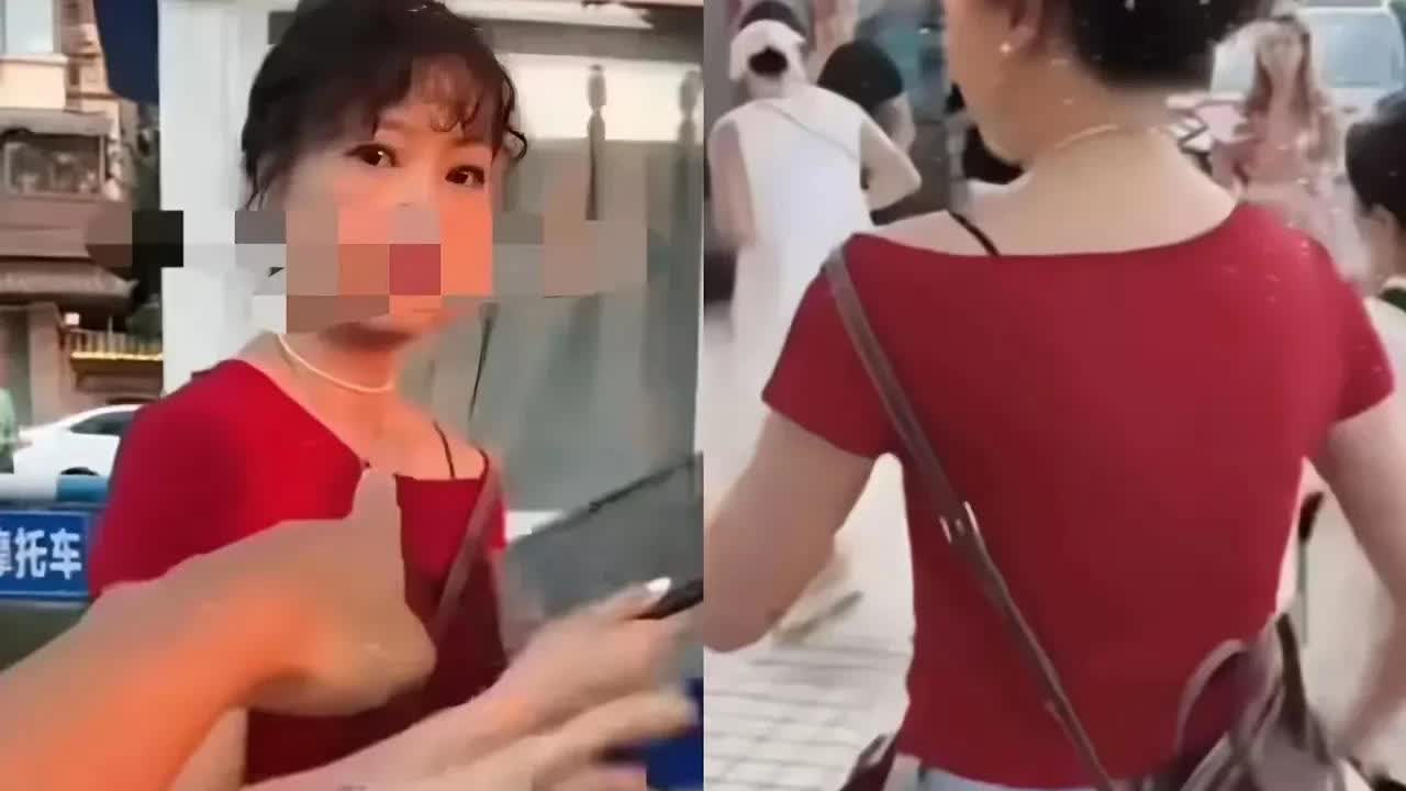 重庆文旅！”游客朱先生一家去洪崖洞拍照，竟被个红衣女子拦着说“这片我承
