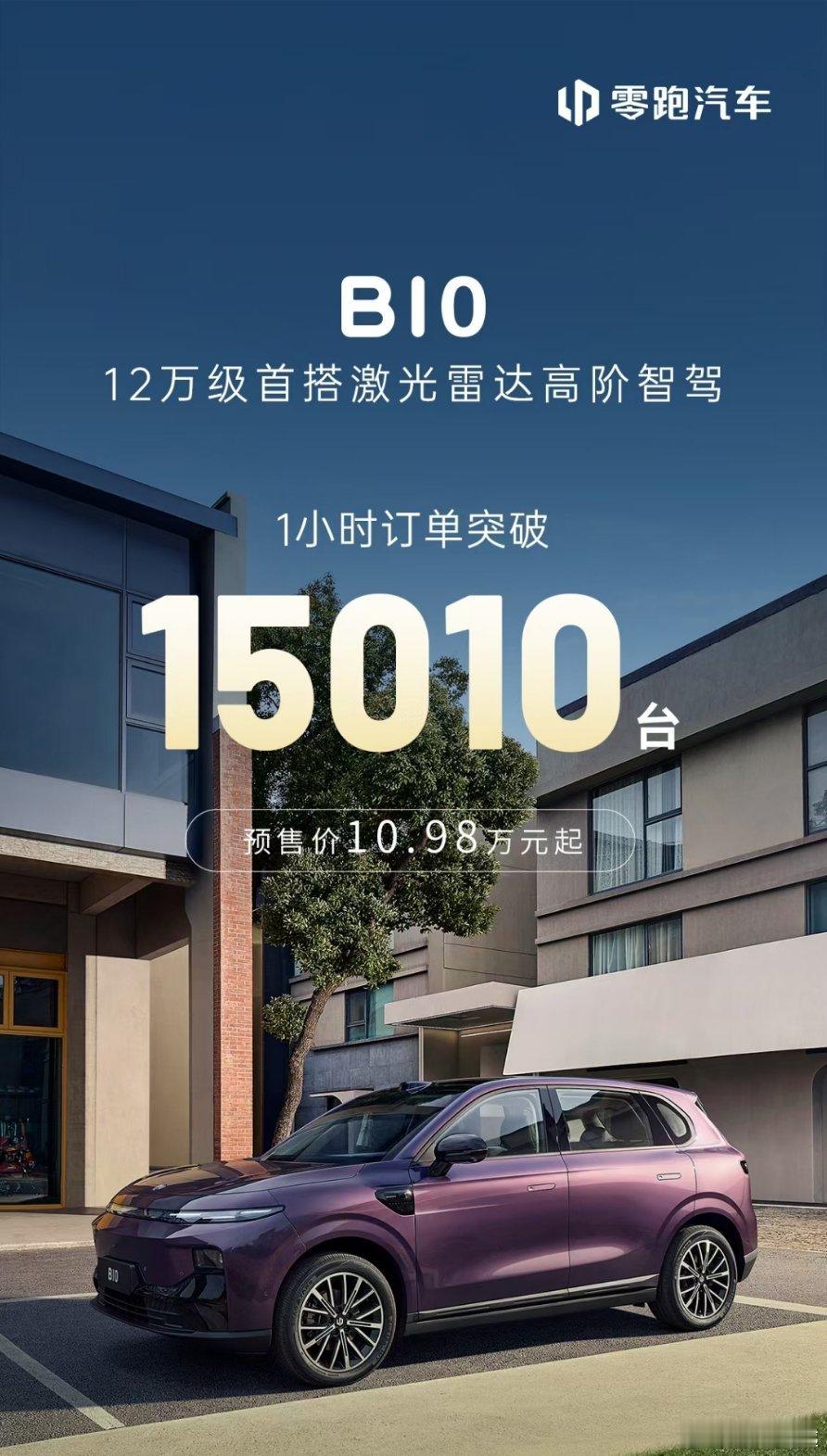 零跑价格有一说一，零跑B10价格真的是太猛了，10.98万起，确实很强，一小时订