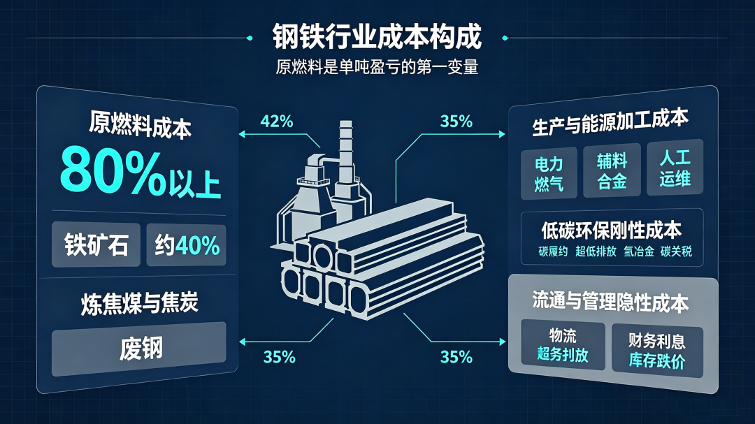 [市场动态]钢铁行业成本与盈利深度解析: 低毛利时代, 钢企靠什么突围?
