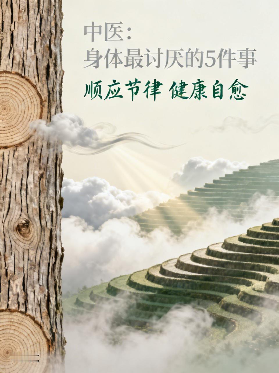 中医：身体最讨厌我们做这5件事，很多人却每天都在做你有没有这种感觉：明明没干