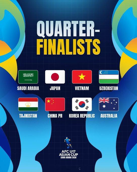 u17亚洲杯泰国、缅甸、印尼、也门、阿联酋、印度出局，朝鲜弃赛……上次出线球队