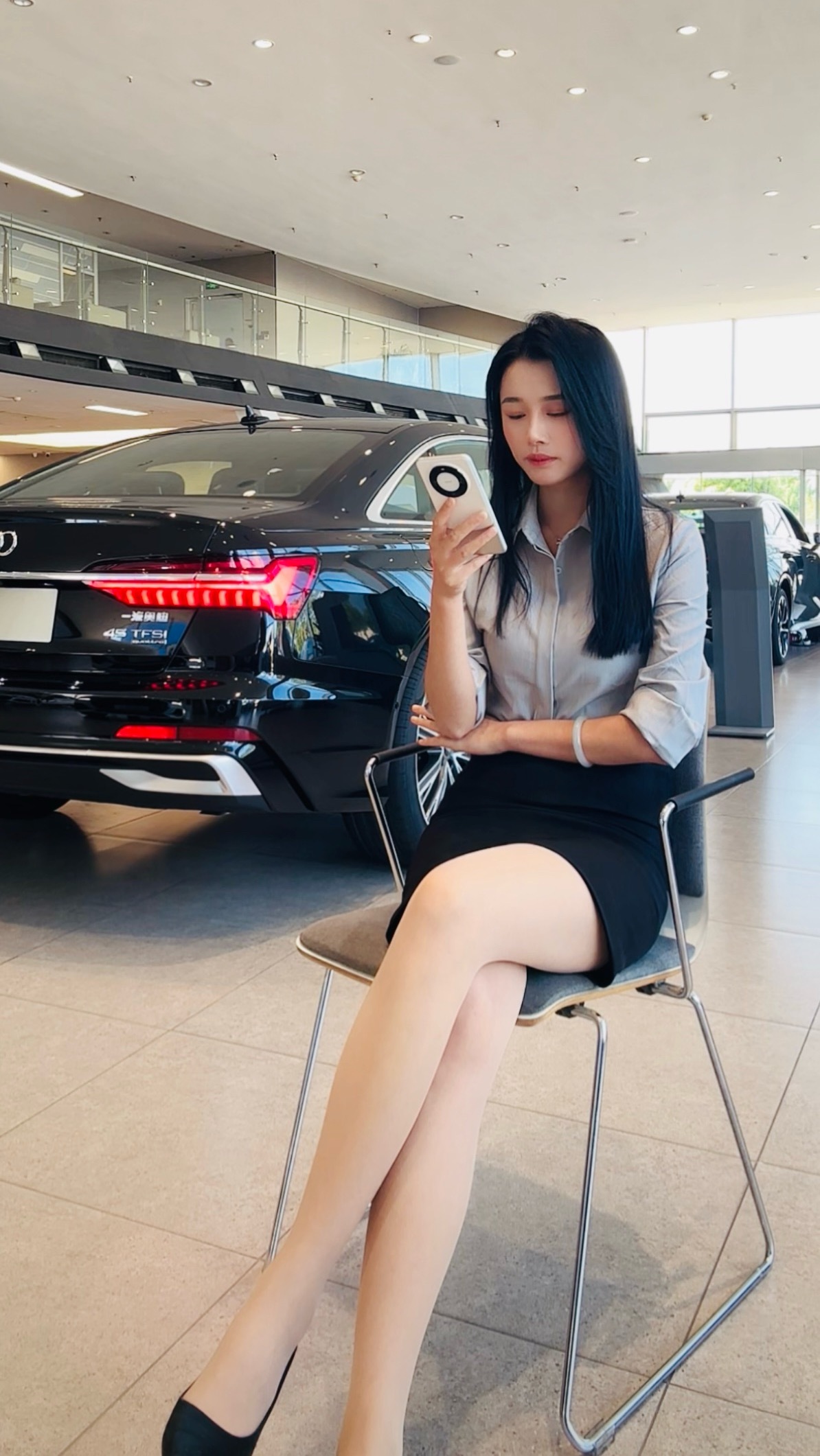 奥迪A6L奥迪家族中的扛把子[doge]​​​