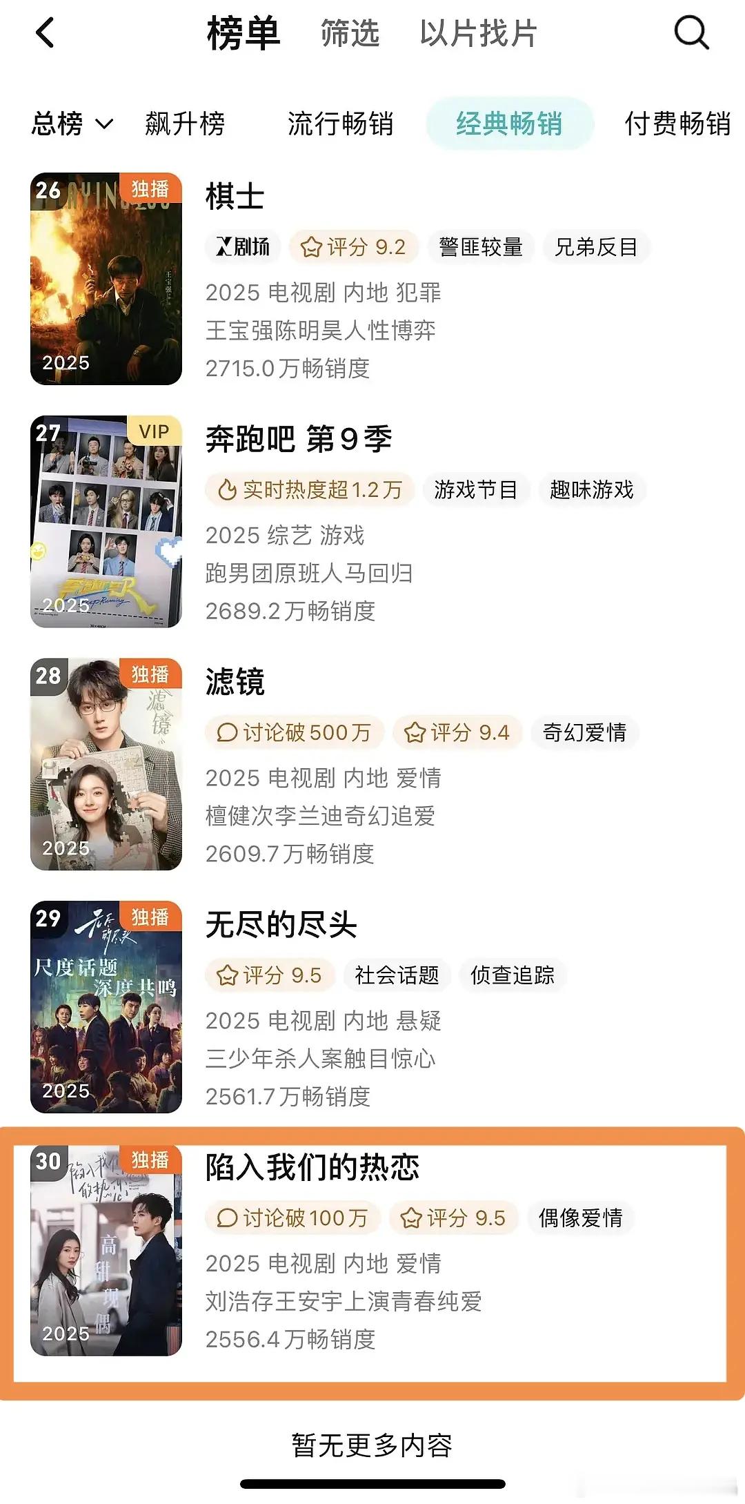 刘浩存今年播的两部剧《七根心简》、《陷入我们的热恋》都进平台拉新年榜了，这是什么