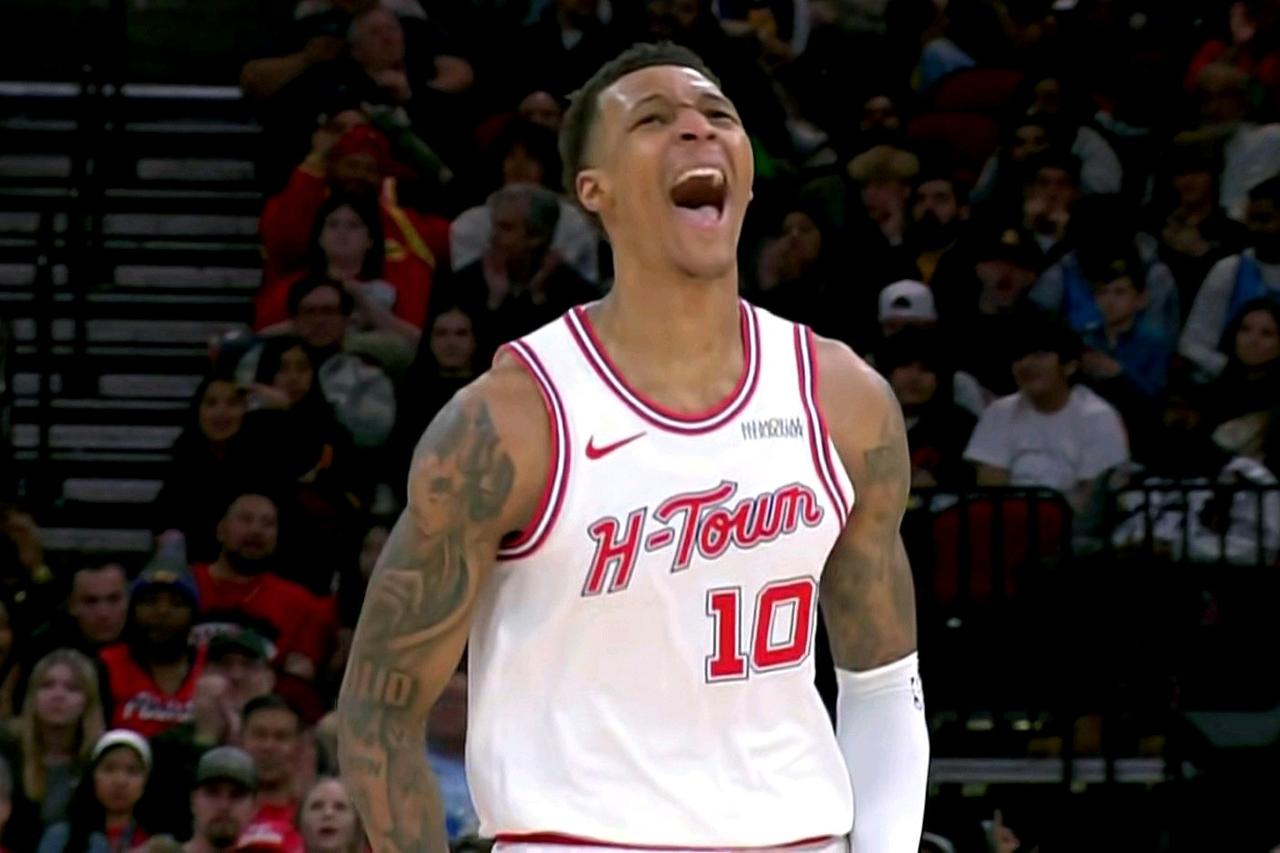 火箭大胜鹈鹕！主力球员评分如下：1：小贾终于吃饺子，主场狂下三分雨，真的是不