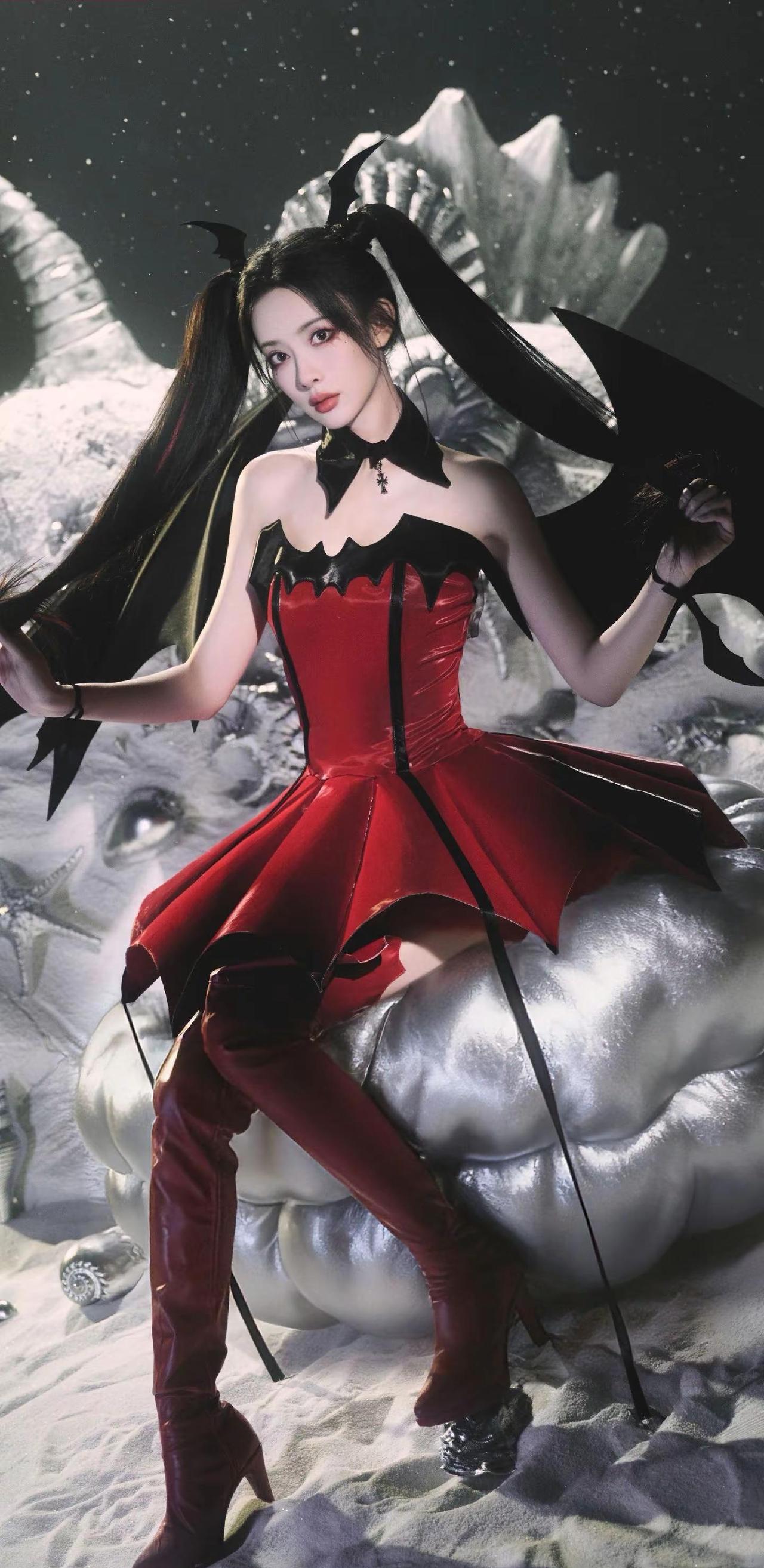 孟子义小恶魔。孟子义小恶魔穿搭可爱