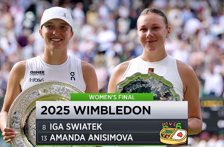 斯瓦泰克：我是温网冠军！！阿尼西莫娃：我是温网亚军！！斯瓦泰克：我迈阿密一轮