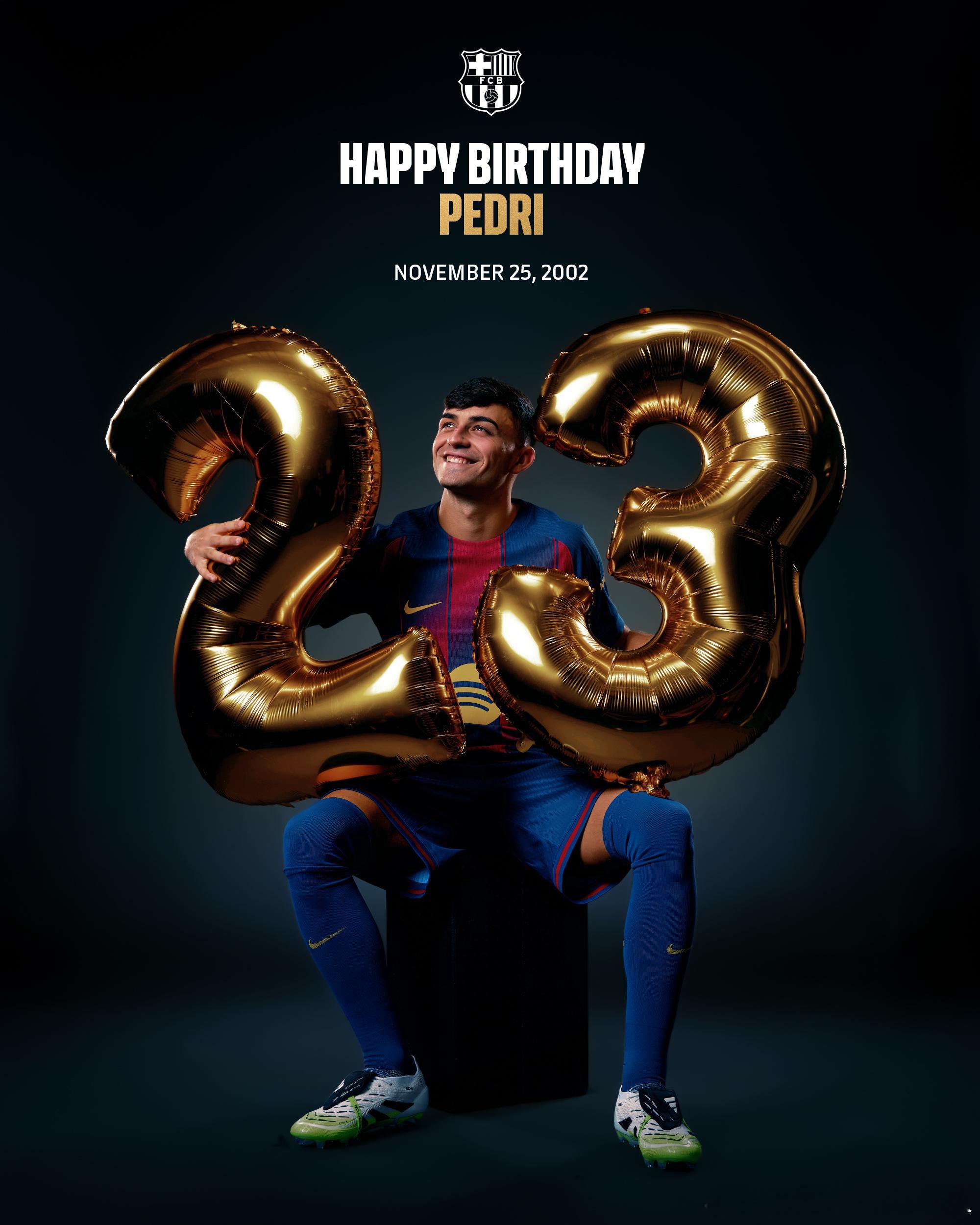 佩德里，生日快乐！🎂