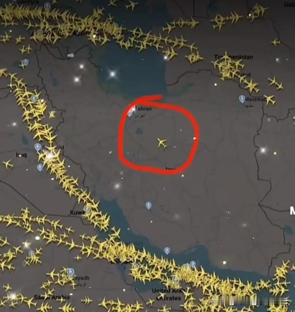 这三张图，说明伊朗是一个有仇报仇，有恩报恩的国家先看第一张图。漫天黄点，全是