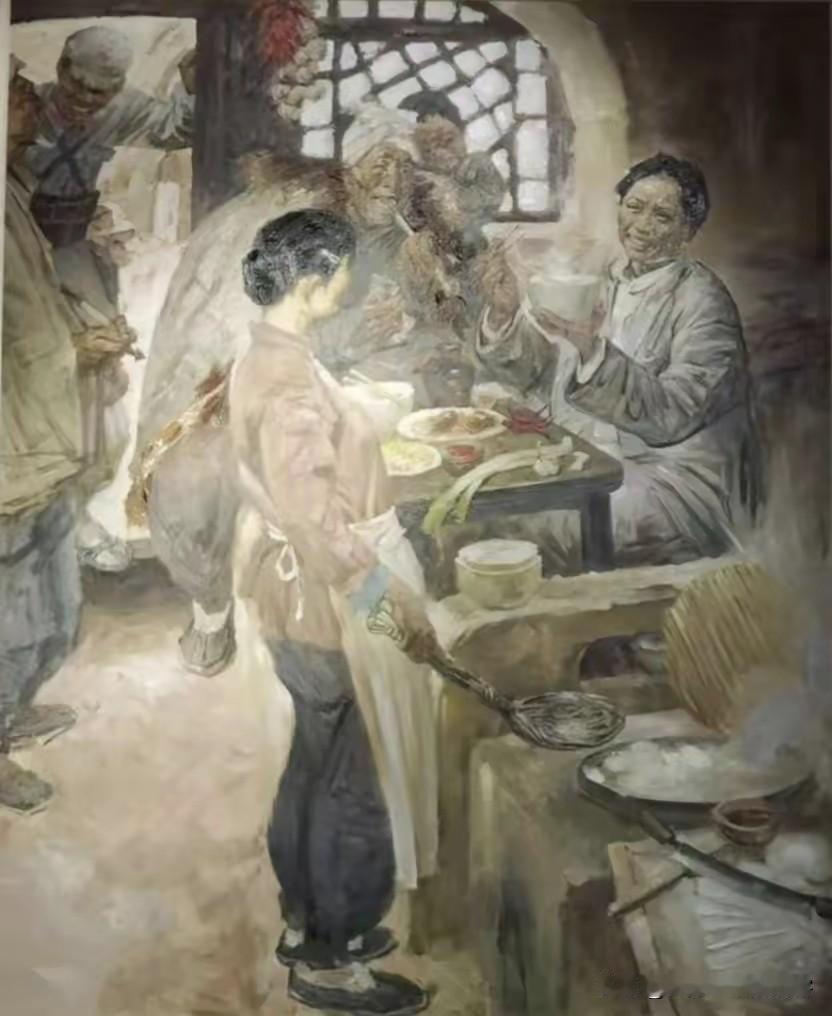 1935年10月18日，毛主席率领红军到达陕北吴起镇境内铁边城借宿村民家，主席连
