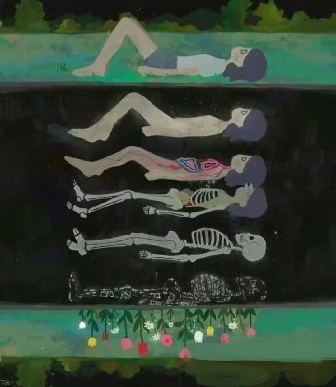 你说人最终都会死去那活着的时候这一辈子图的是什么？鸡下了一辈子的蛋，最后被