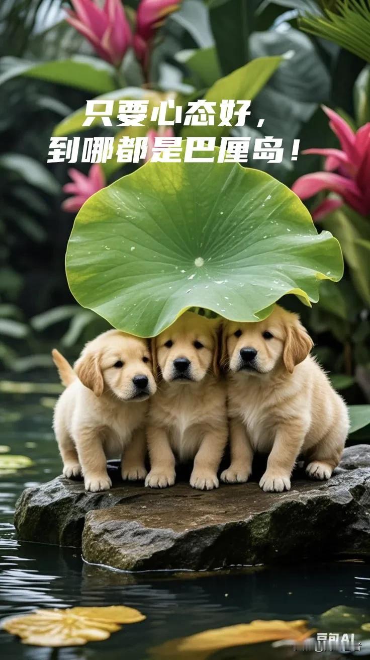 只要心态好，到哪都是巴厘岛！别焦虑，慢慢走，好运就会在路上！