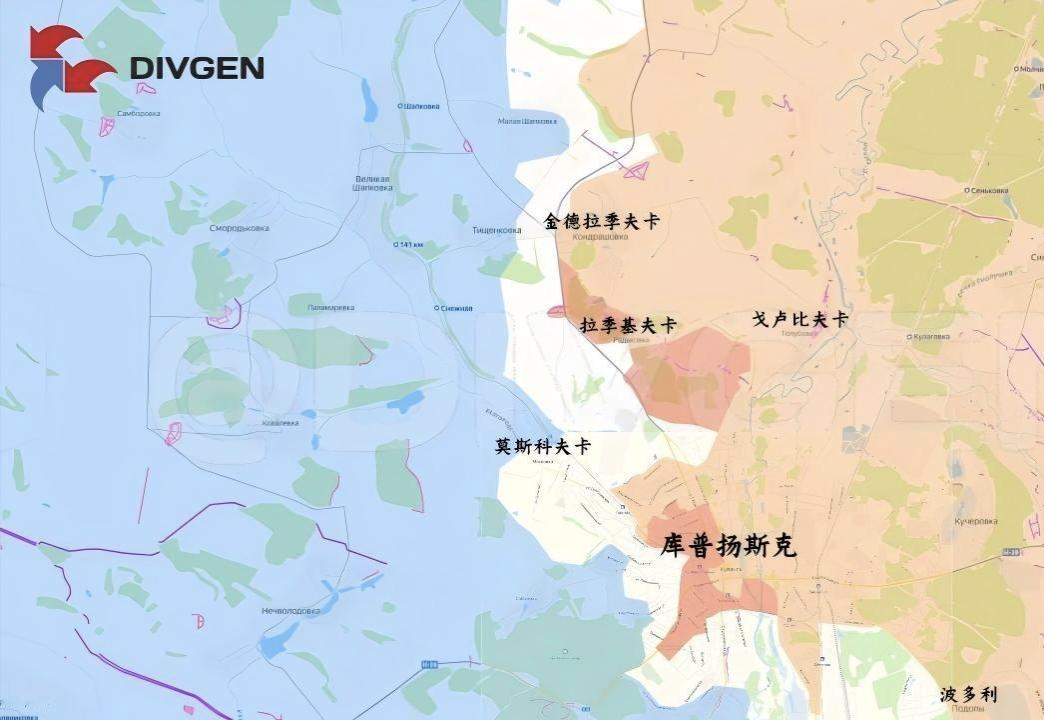 俄军西部集群这把够猛的，过去一天在库皮扬斯克方向取得如此大的进展，不仅收复了库皮