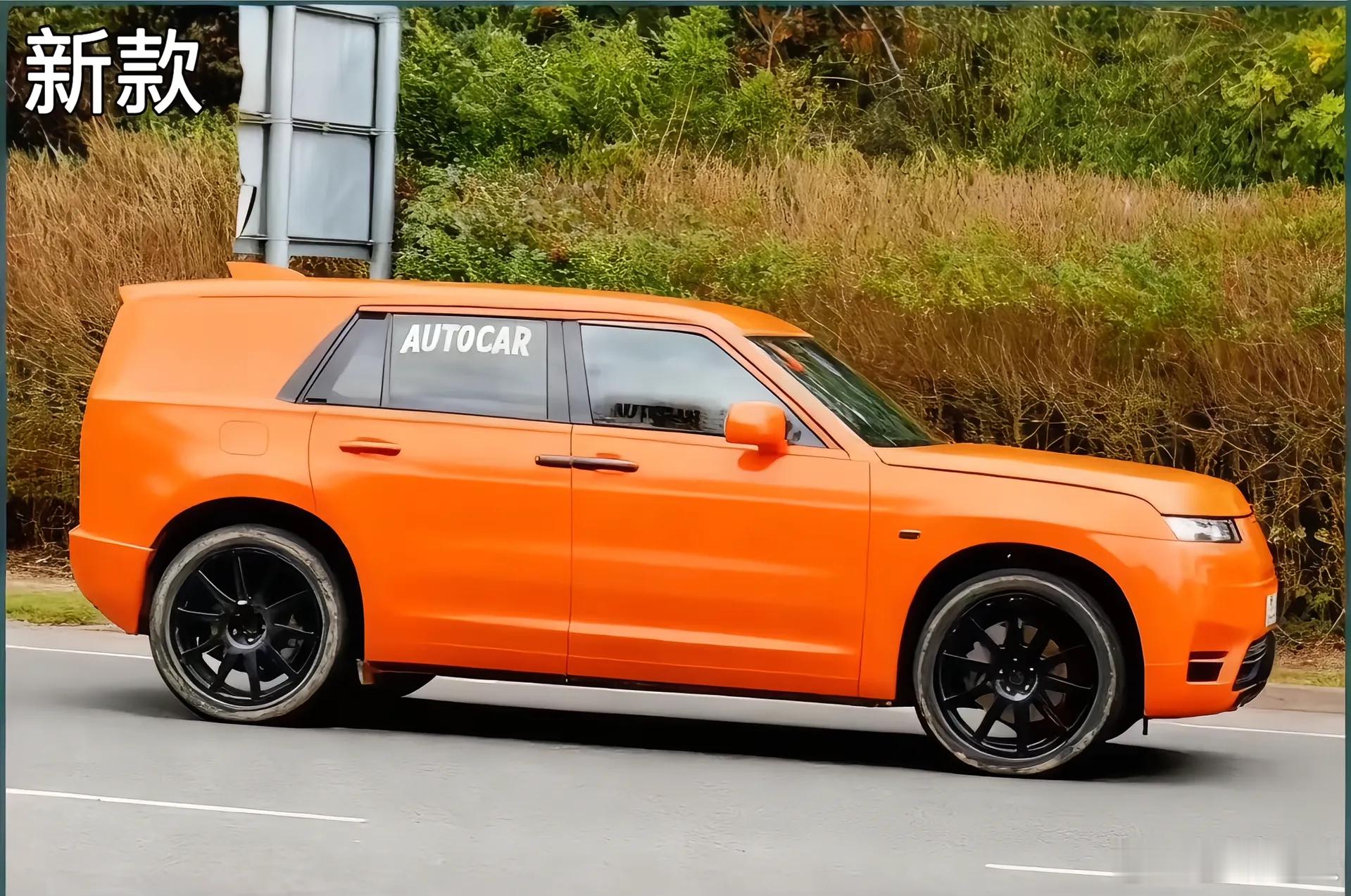 路虎新车路试谍照和图改！大家猜猜这是发现6还是神行者