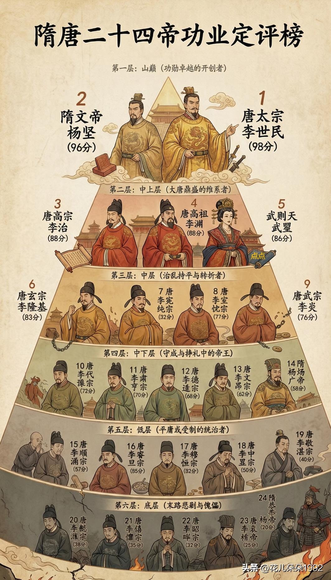 隋炀帝个人肯定是有才能的，只是精力太旺盛了，看他被称为政治美学家就知道了，雄心太