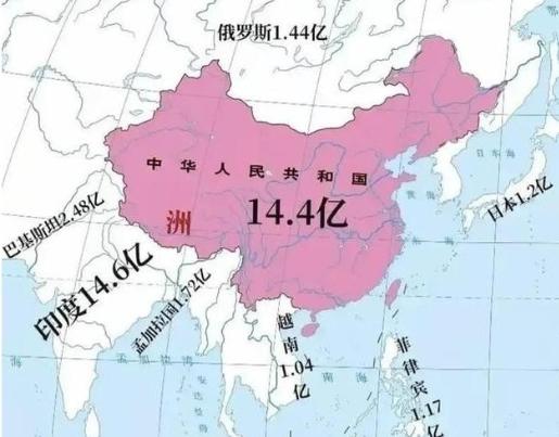 看孟加拉国的人口数据，突然发现一个特有意思的现象——在中国周边，扎堆着一群“小个