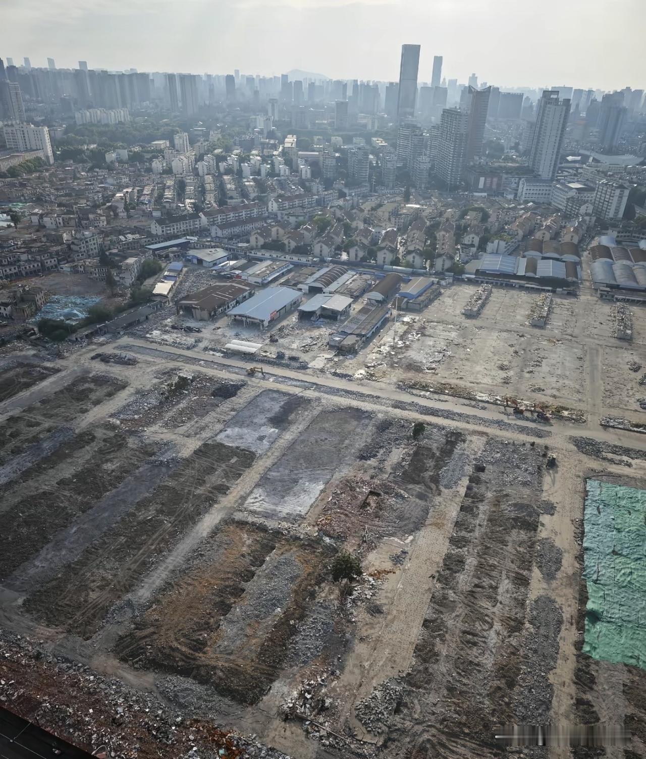 合肥一环老周谷堆城中村彻底拆除完毕，这里是无数外地人来合肥落脚的第一站，承载超多