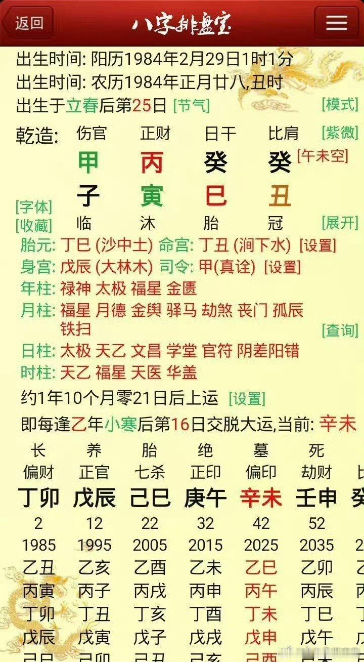 今天案例解读：八字看你哪步运发财大？有两水助身是不是正格？男命：甲子丙寅癸巳癸丑，图一。地支见子水时