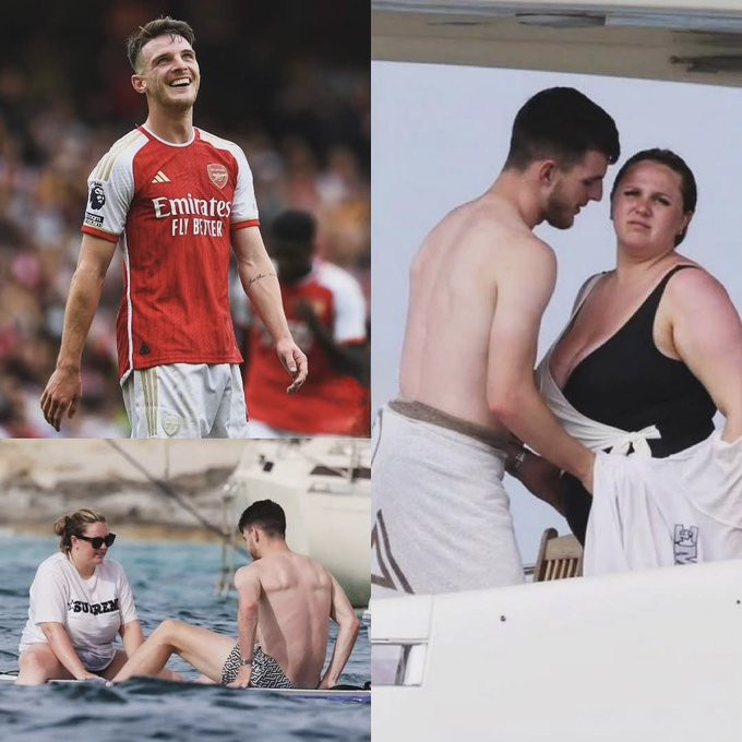 英格兰中场球员德克兰·赖斯挺身而出，保护妻子免受网络暴力，因为她的外貌而遭受攻击