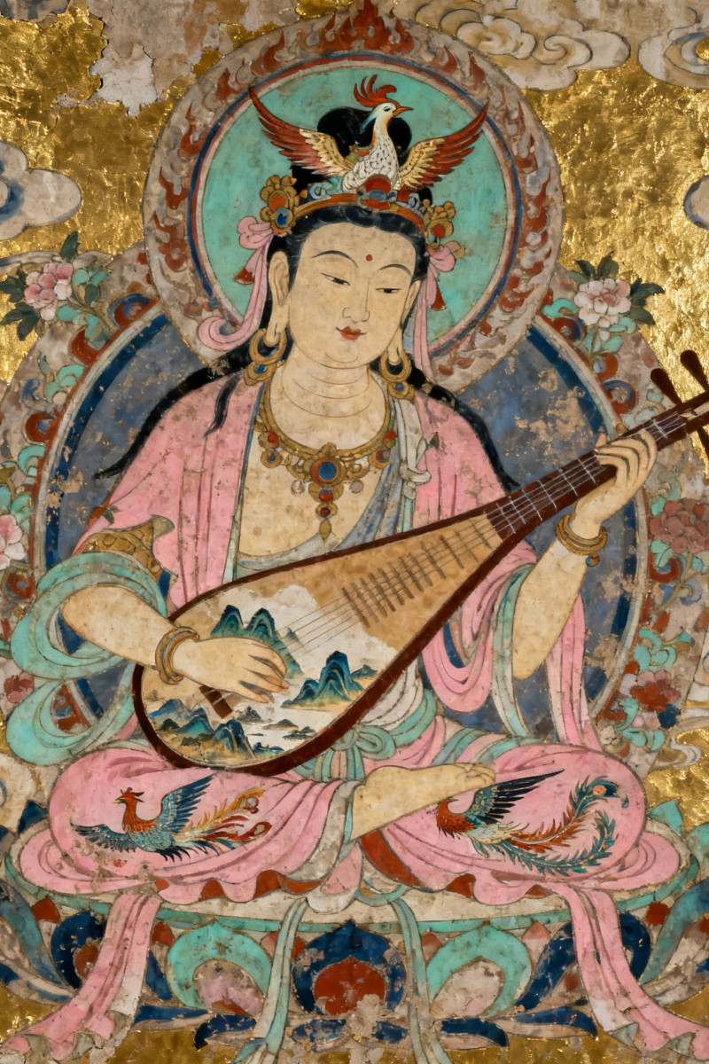 祈愿文殊菩萨垂怜，让智慧日日增长。愿见闻觉知皆有悟，言行举止皆合度，福慧双修，平