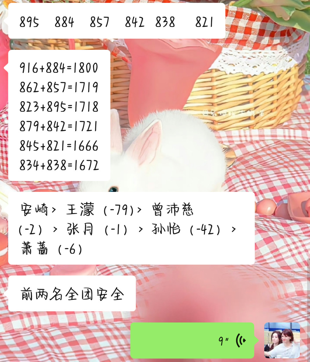 没看直播朋友就这样