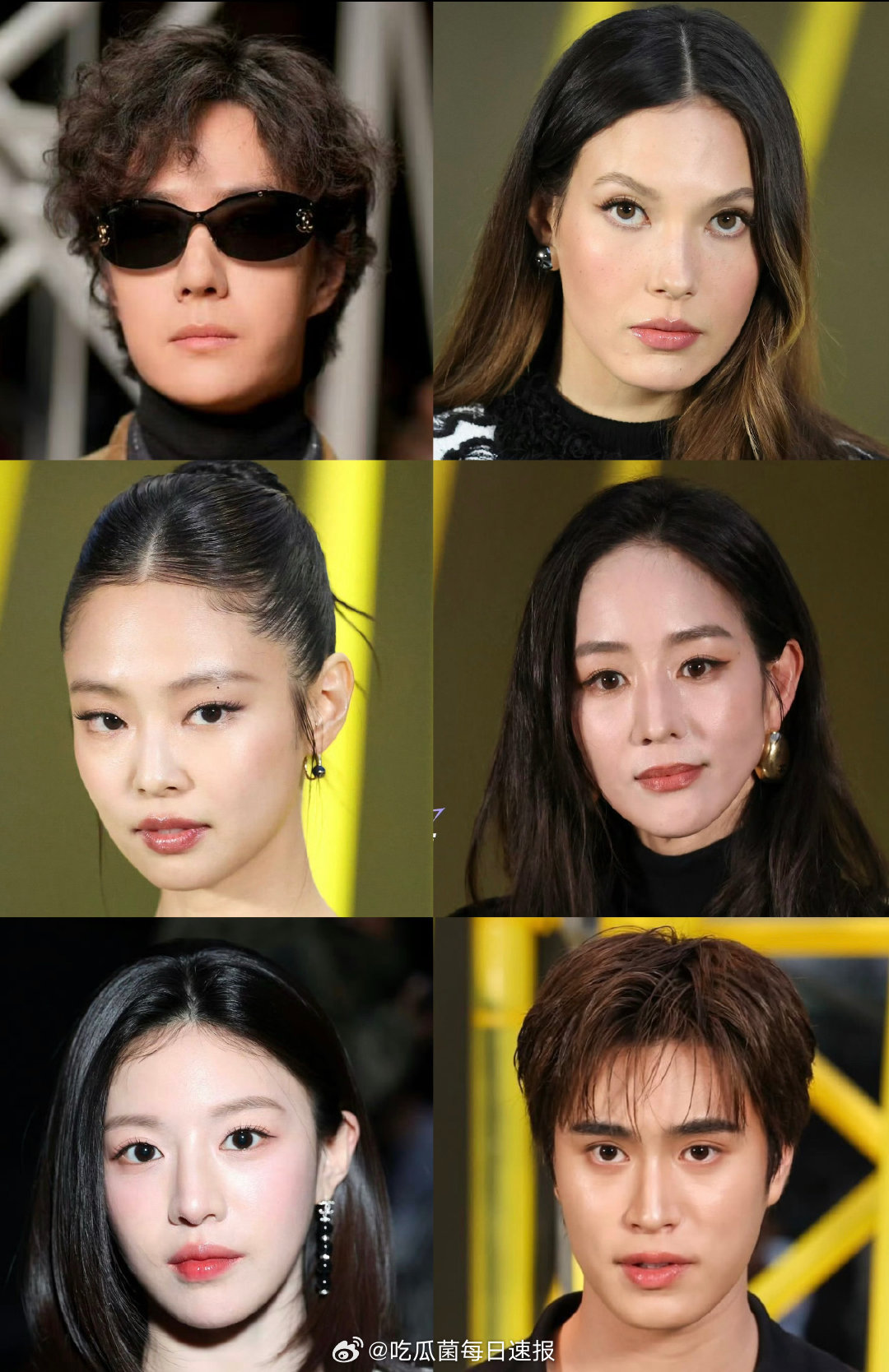 巴黎时装周香奈儿大秀出席艺人怼脸生图：王一博、谷爱凌、Jennie、张钧甯、高允