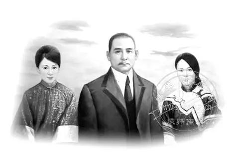 1911年12月25日，孙中山正在看戏，身后一名女子突然掏出手枪，对着灯连开两枪