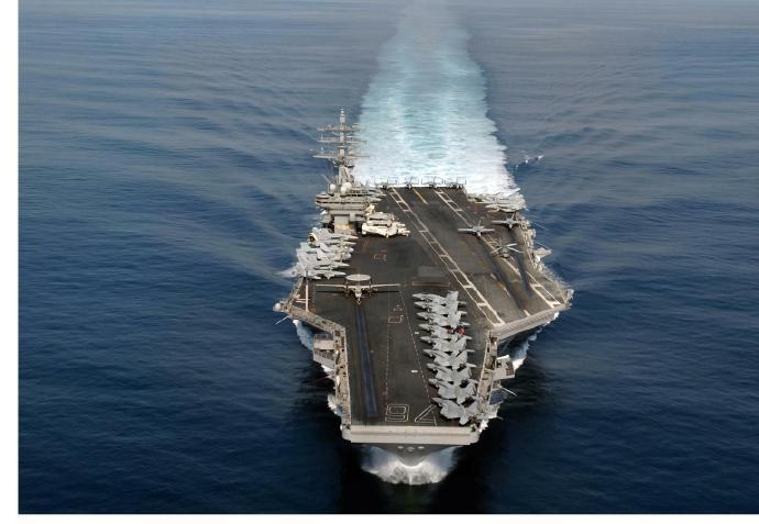 每天认识一件兵器美国“尼米兹”级航空母舰“尼米兹”级航空母舰（NimitzC