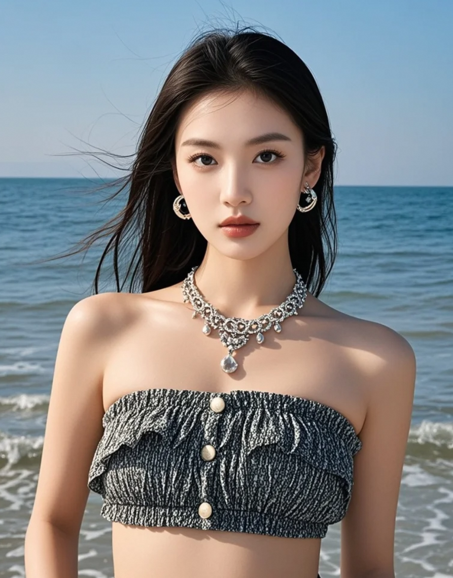 蓝调时刻，她情绪悄然流淌