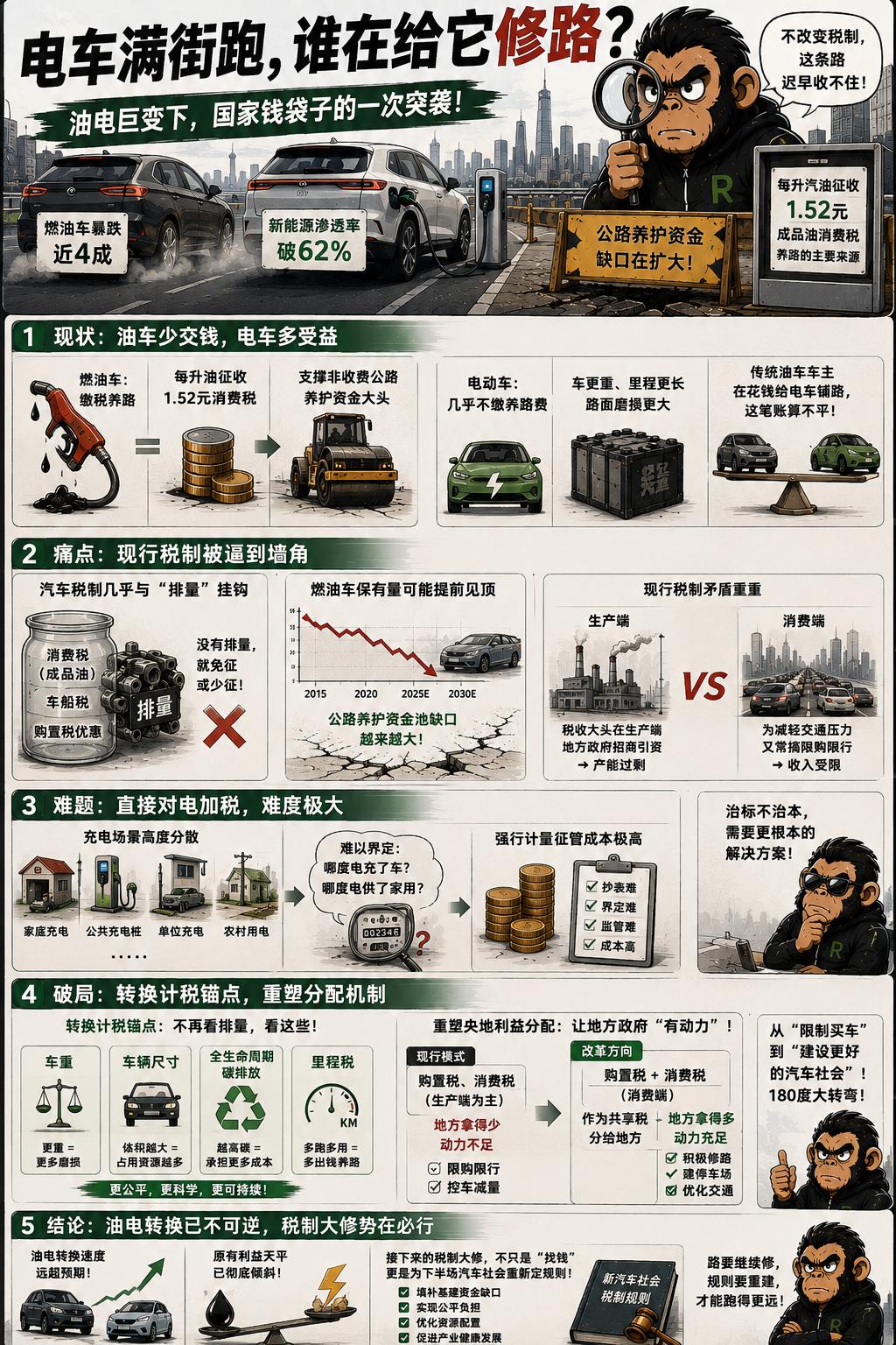 今年5月，国内燃油车销量已经暴跌近四成，新能源车渗透率飙升破62%。这不仅是一场