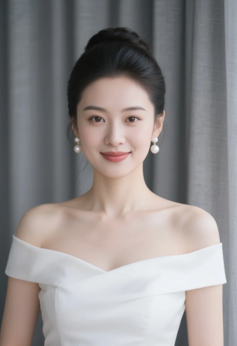 一袭白裙静坐，美得让时间都放轻了脚步