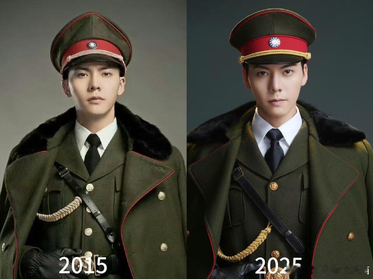 10年了一点变化没有，这定妆照，你是穿越来的嘛？？？老九门​​​