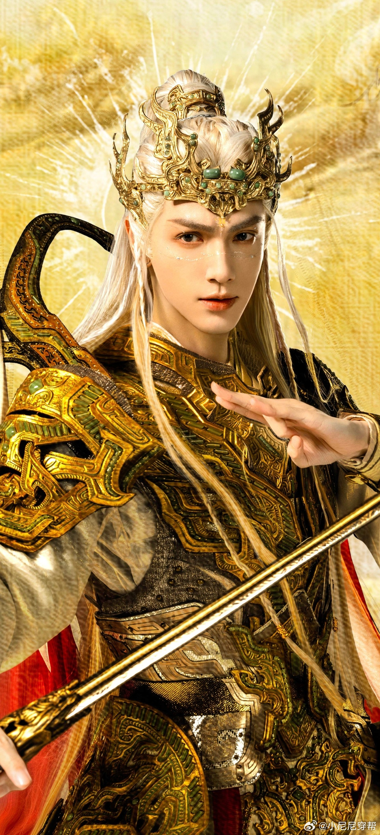 水龙吟鎏金质感英雄谱罗云熙天降战神具像化谁被水龙吟这张群像海报震撼到了？东方玄