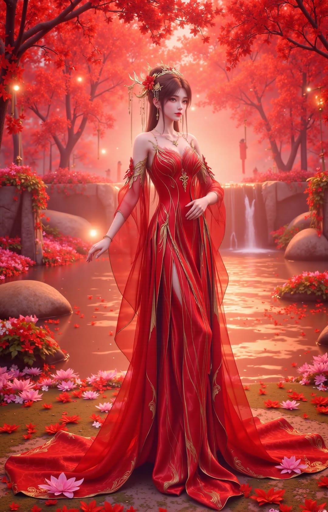 柳如烟仙武传柳如烟，与火灵儿壁纸动漫女生头像分享，国漫壁纸，国漫美女，国