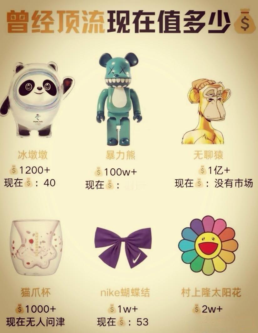 曾经的顶流，现在还值多少钱？