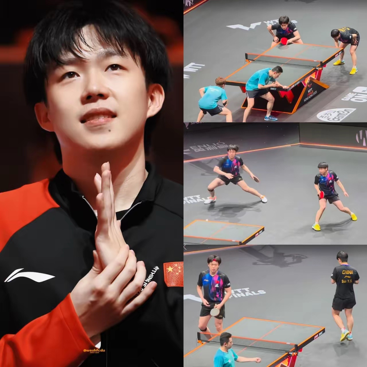 我谁都不服就服王楚钦你这情商被港队打了个1:11，你这回答出乎我意料，直接就坦然