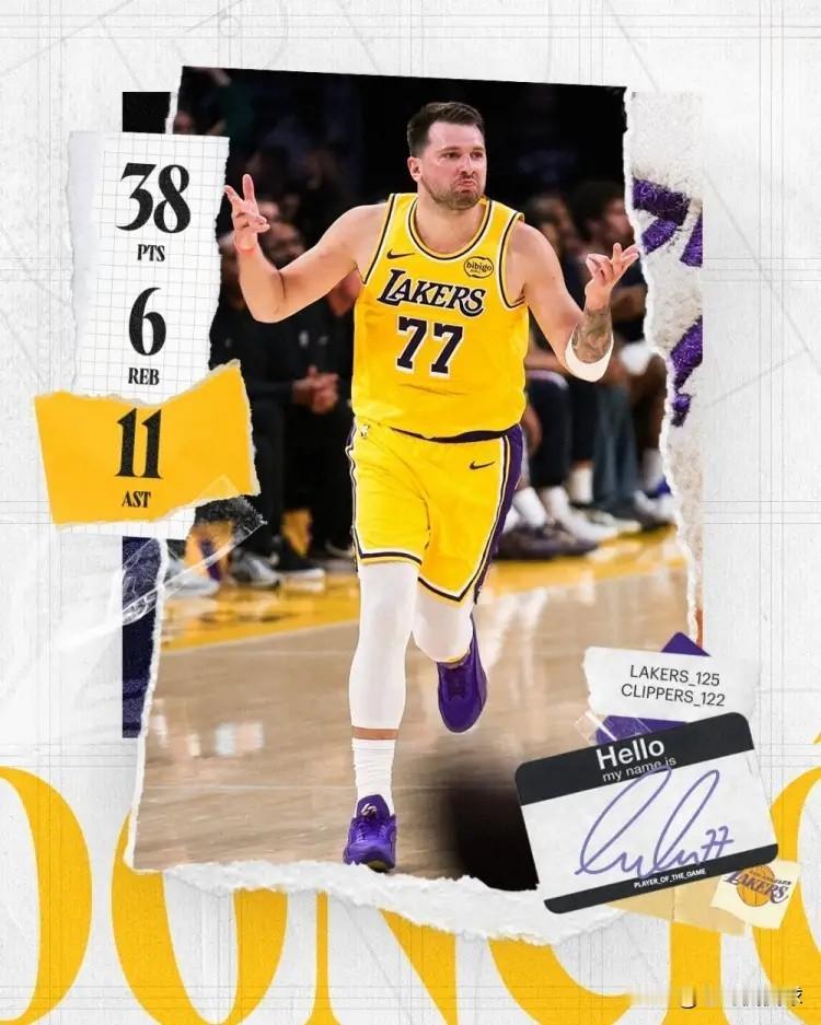 湖人官方真是太不尊重詹姆斯了！在今天湖人主场以125：122力克快船的赛后，湖人