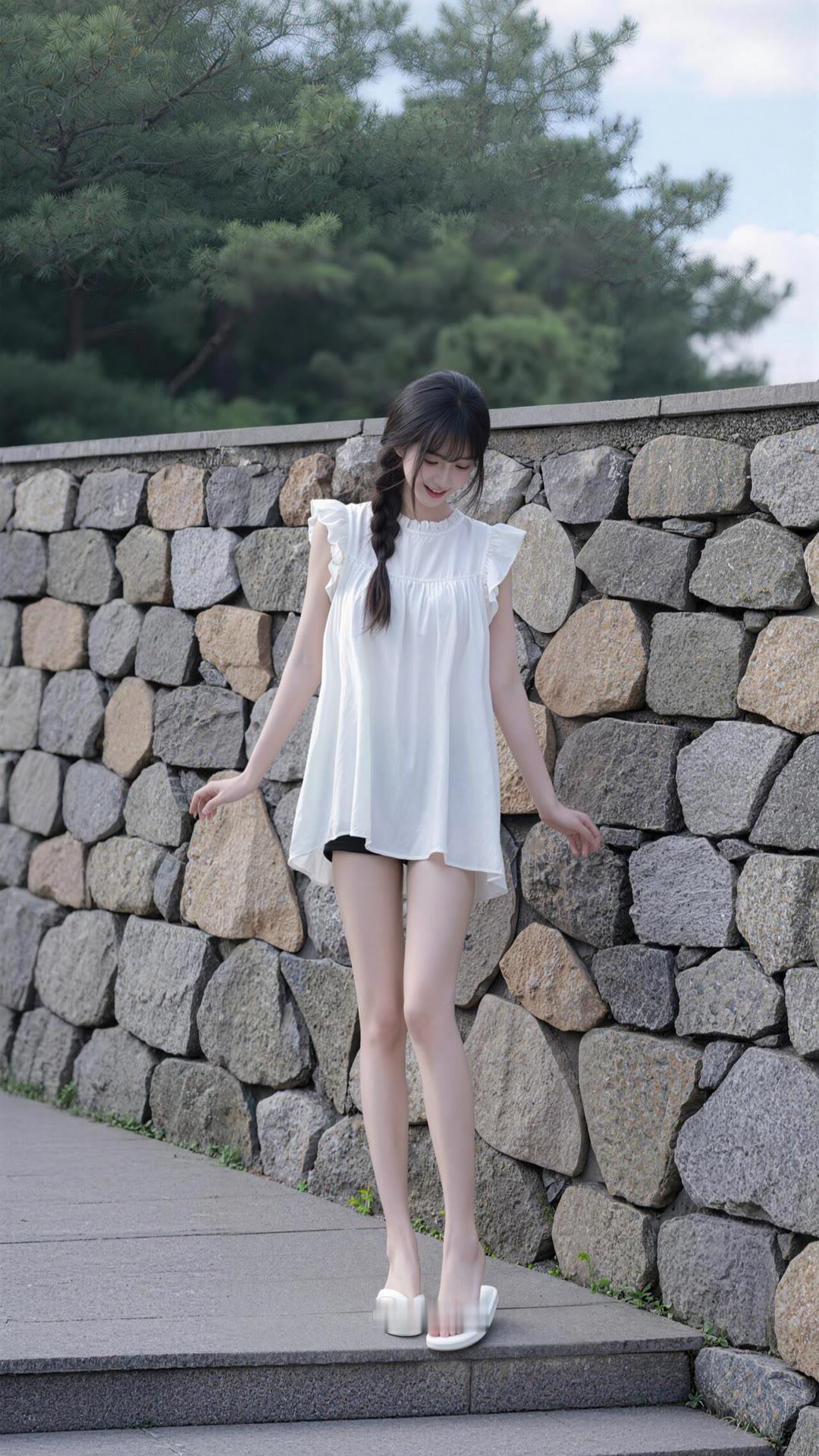 跟着我走想撩你一夏耽误你几秒麻烦心动一下身材很哇塞美女出镜