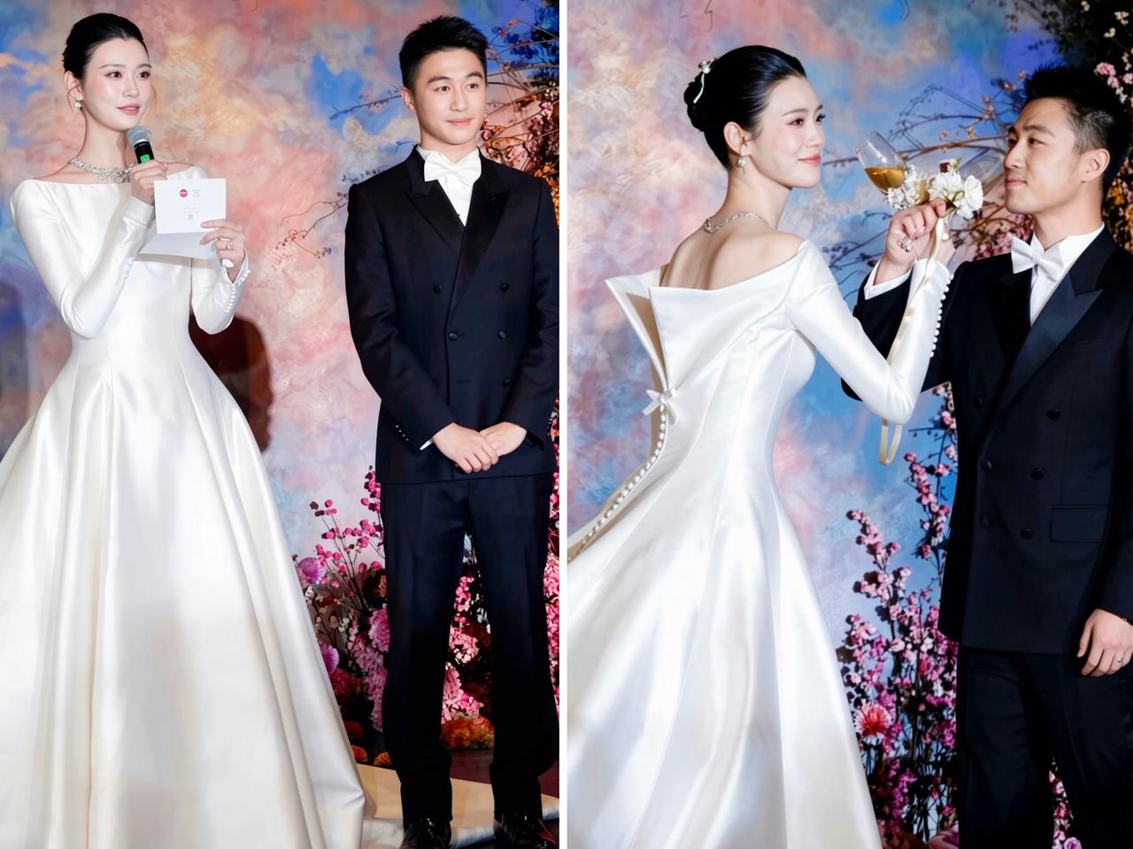 奚梦瑶和何猷君两次婚礼穿了同一件婚纱，很好奇这其中有什么说法，特意查了下