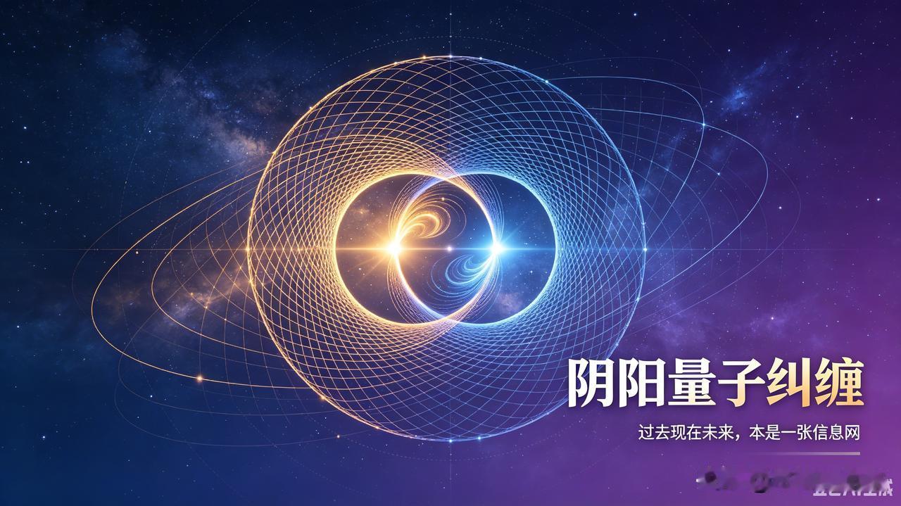 量子阴阳纠缠：时空破壁与预测学的底层真相现代量子力学之中，量子纠缠最震撼人