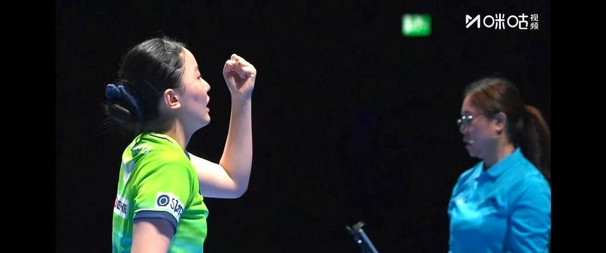 这姑娘，真不是未来可期，是现在就收割比赛！张本美和刚在东京打完T联赛决赛，1