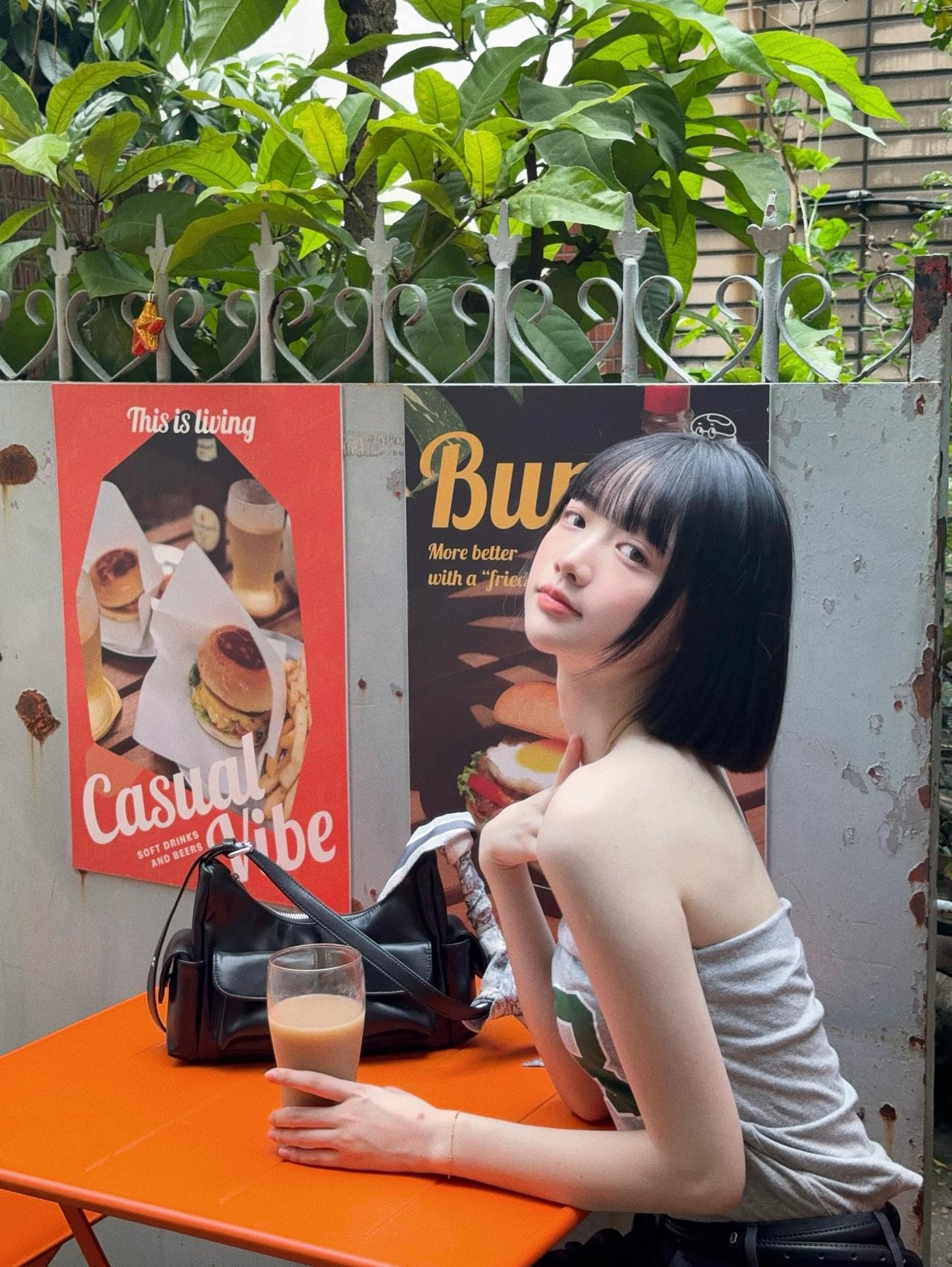 夏天ootd穿搭夏日穿搭短发女生