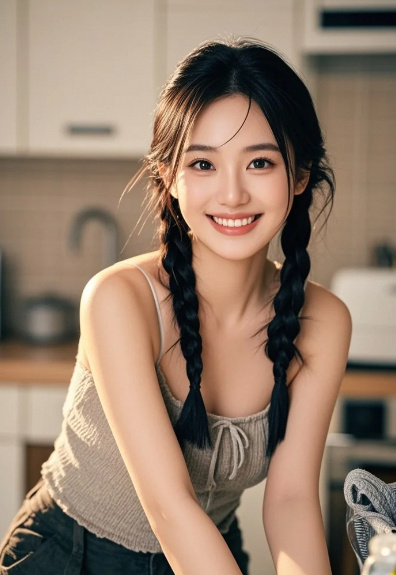 可盐可甜，她就是百变女神。