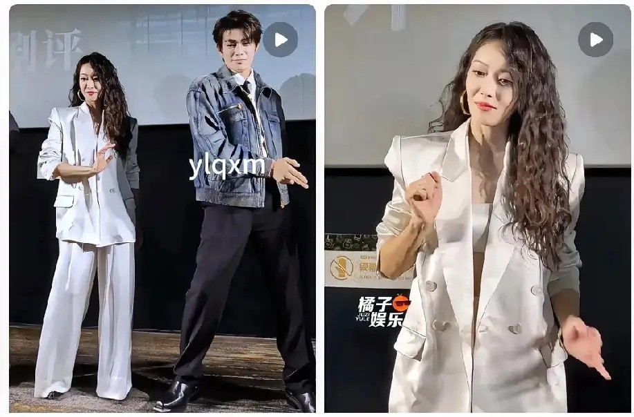 天啊，宋茜你藏的真是太深了！查了才知道，38岁的宋茜竟然把《伯虎说》手势舞玩得这