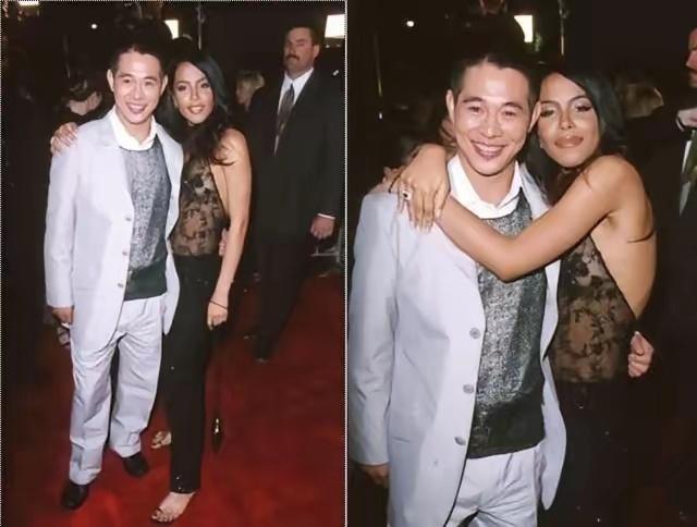 跟李连杰合影的这位女明星，还有人记得她吗？她叫艾莉娅，是李连杰主演的好莱坞电影