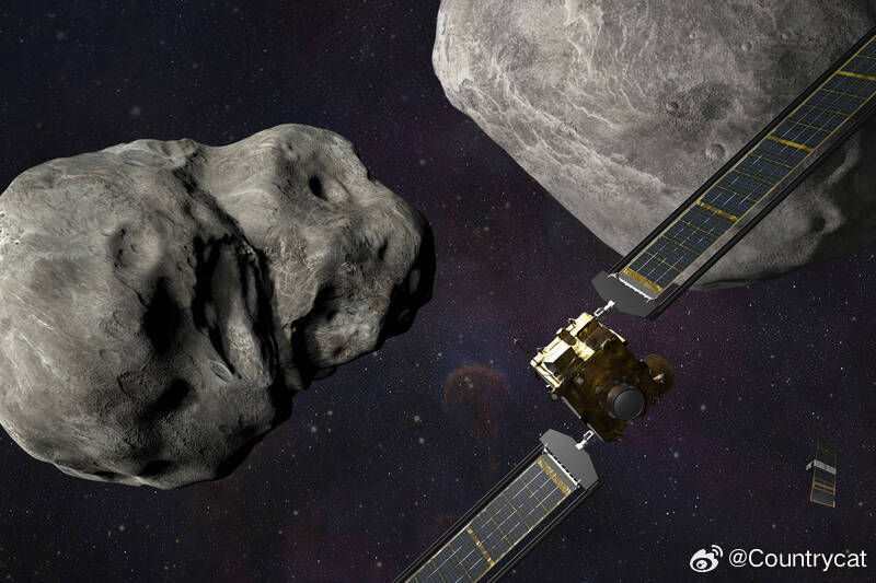 NASA“飞镖”任务创历史：首次改变双小行星系统绕太阳轨道